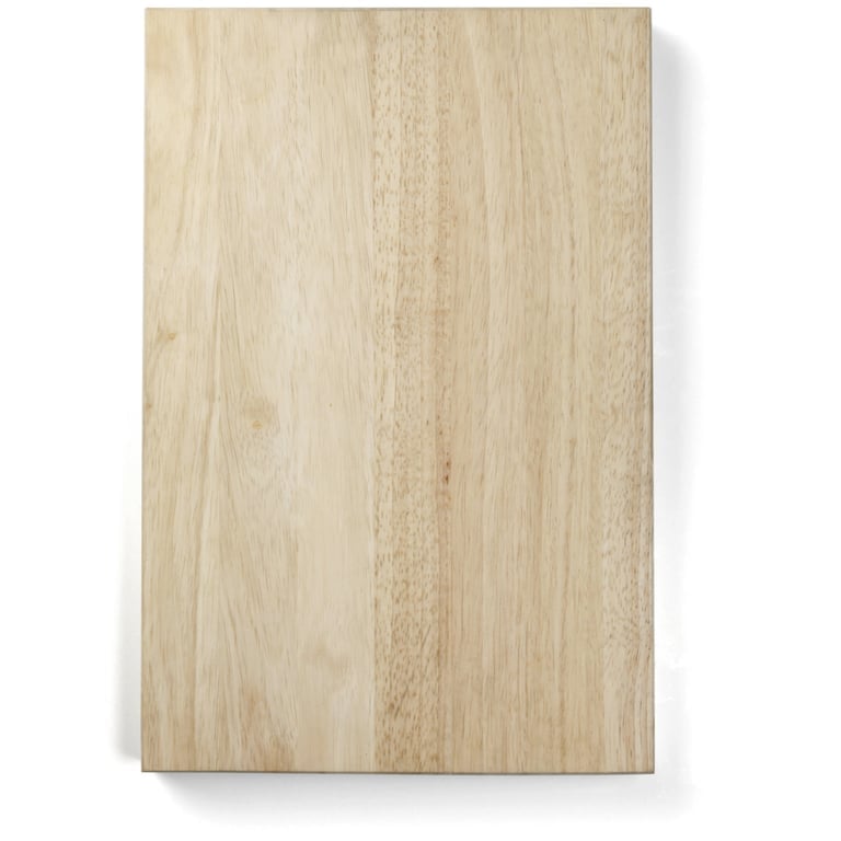 Leikkuulauta, kumipuuta, 45 x 30 x 4 cm.
