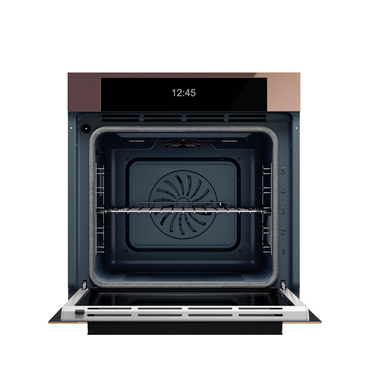 FMOD6117PTM3 Modern varmluftsugn med pyrolys 80 liter, brons