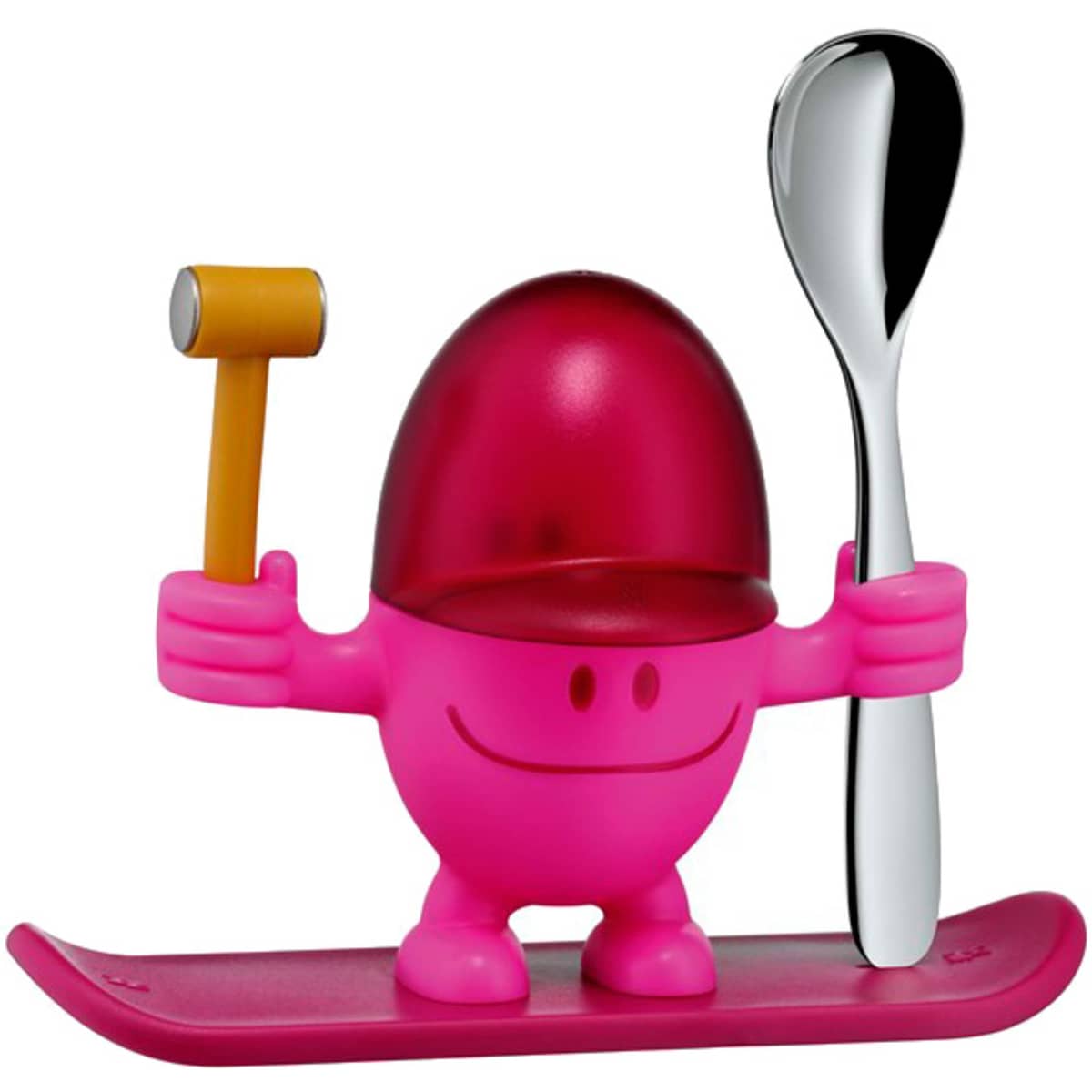 McEgg Äggkopp med sked Rosa