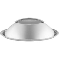 Kuppellokk Rustfritt Stål 20 cm