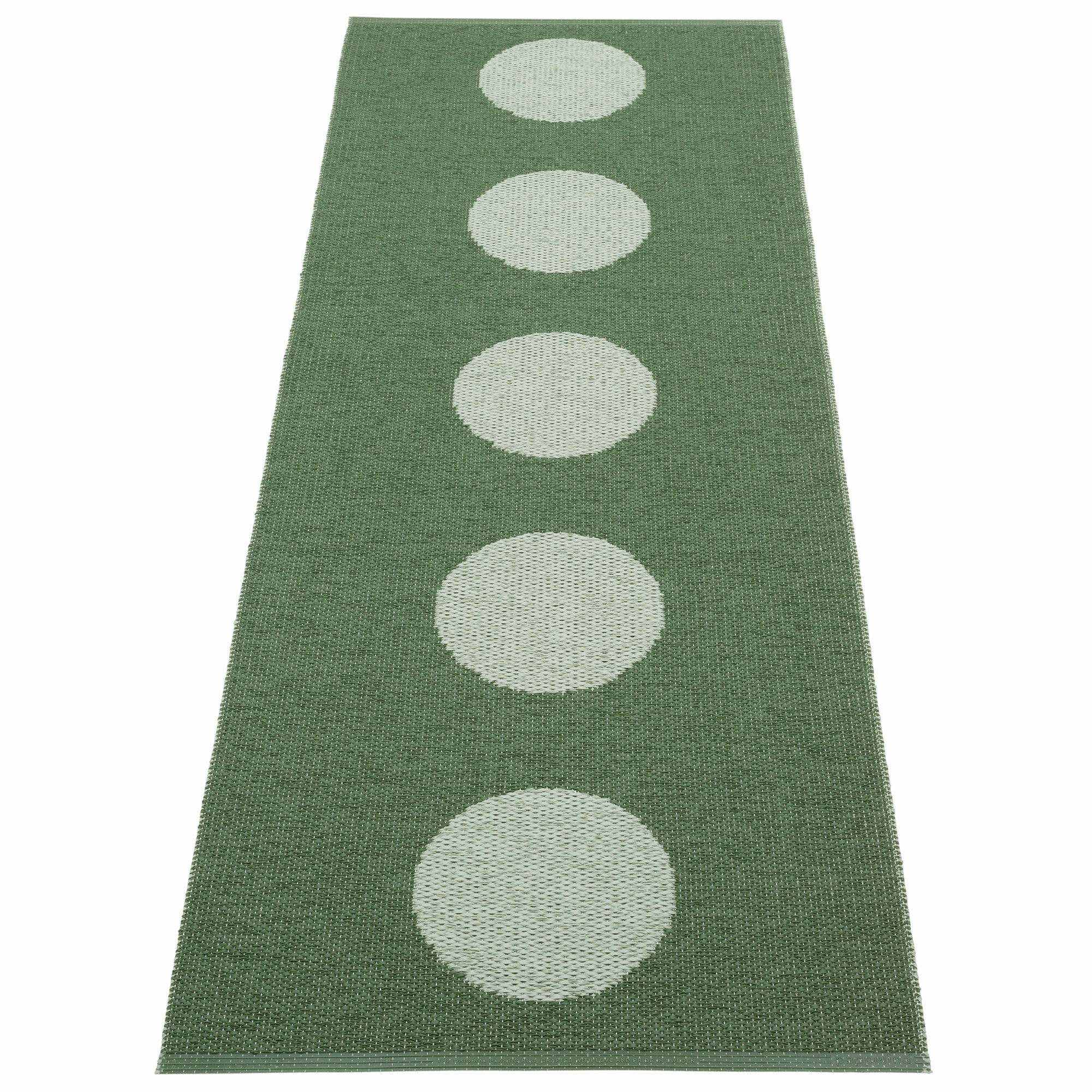 Pappelina Vera Pop teppe 70 ÉÂ 200 cm, leaf/misty mint