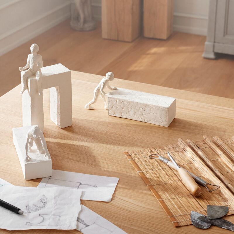 Astro Tyr stjernetegnsfigur, hvid