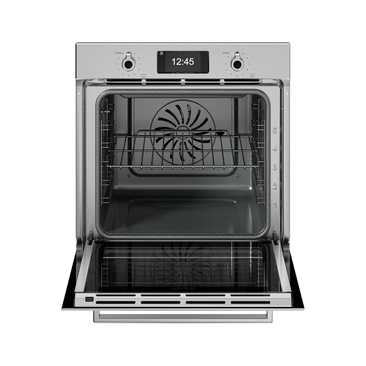 FPRO6117PTX3 Professional varmluftsovn med pyrolyse 80 liter, rustfritt stål