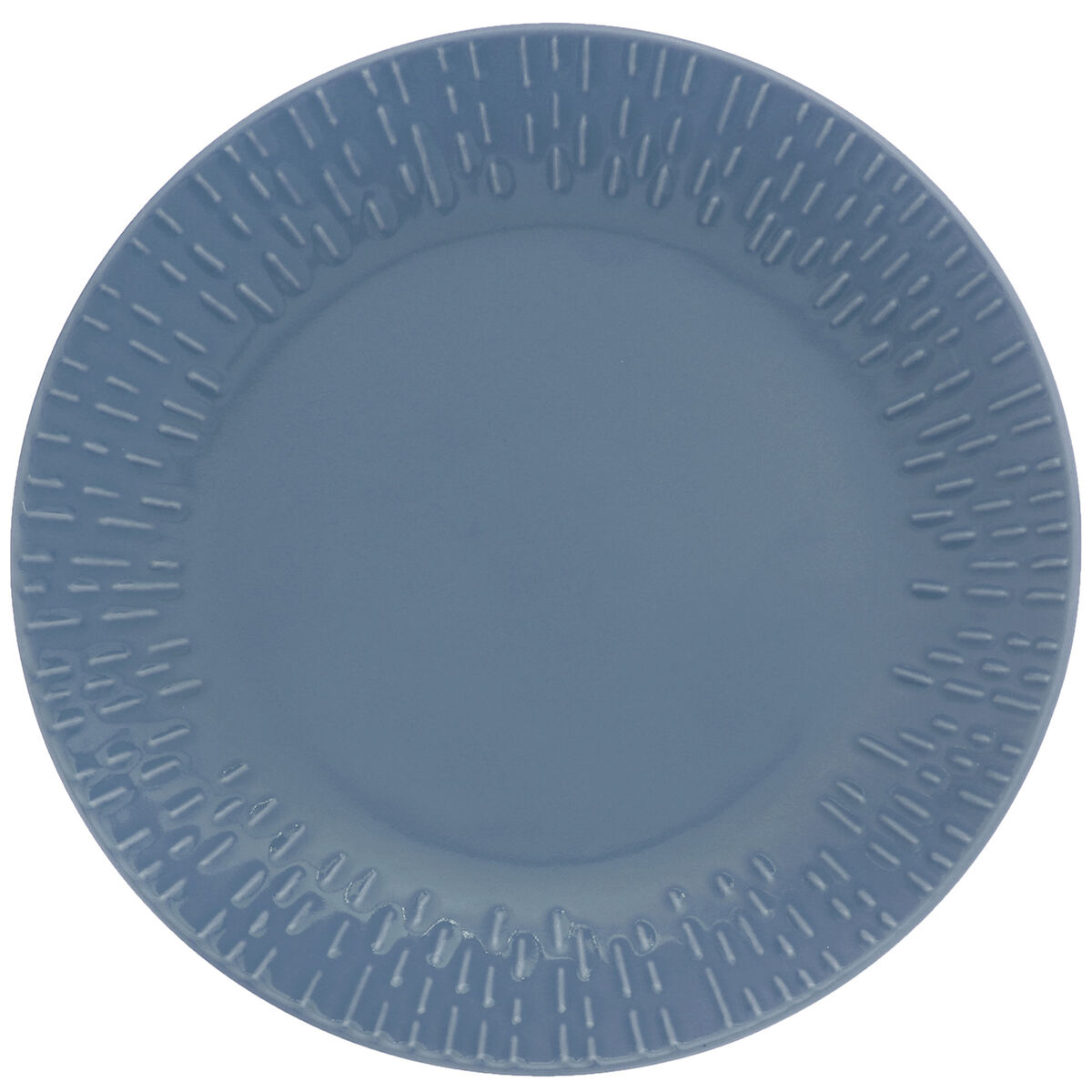 Confetti desserttallerken 21 cm, blueberry