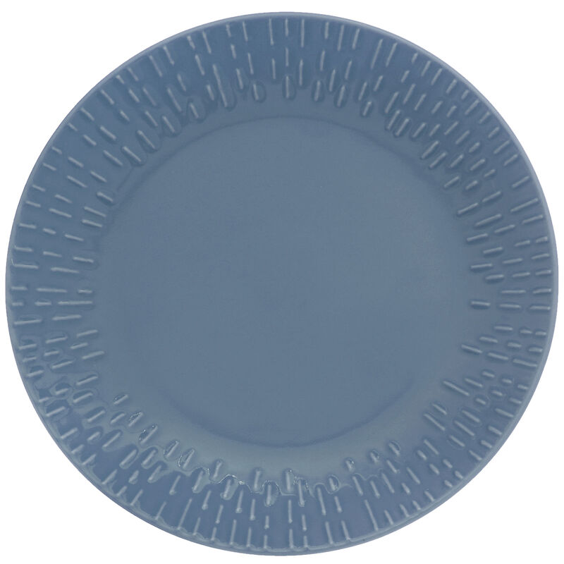 Confetti desserttallerken 21 cm, blueberry