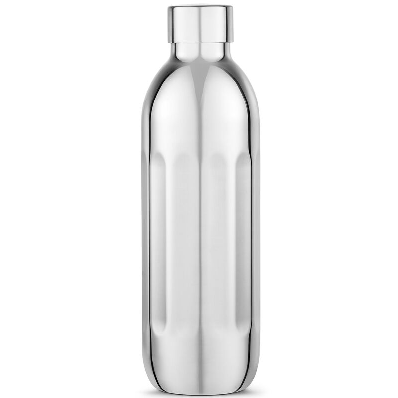 To-Go -pullo Carbonator Pro, small, ruostumaton teräs