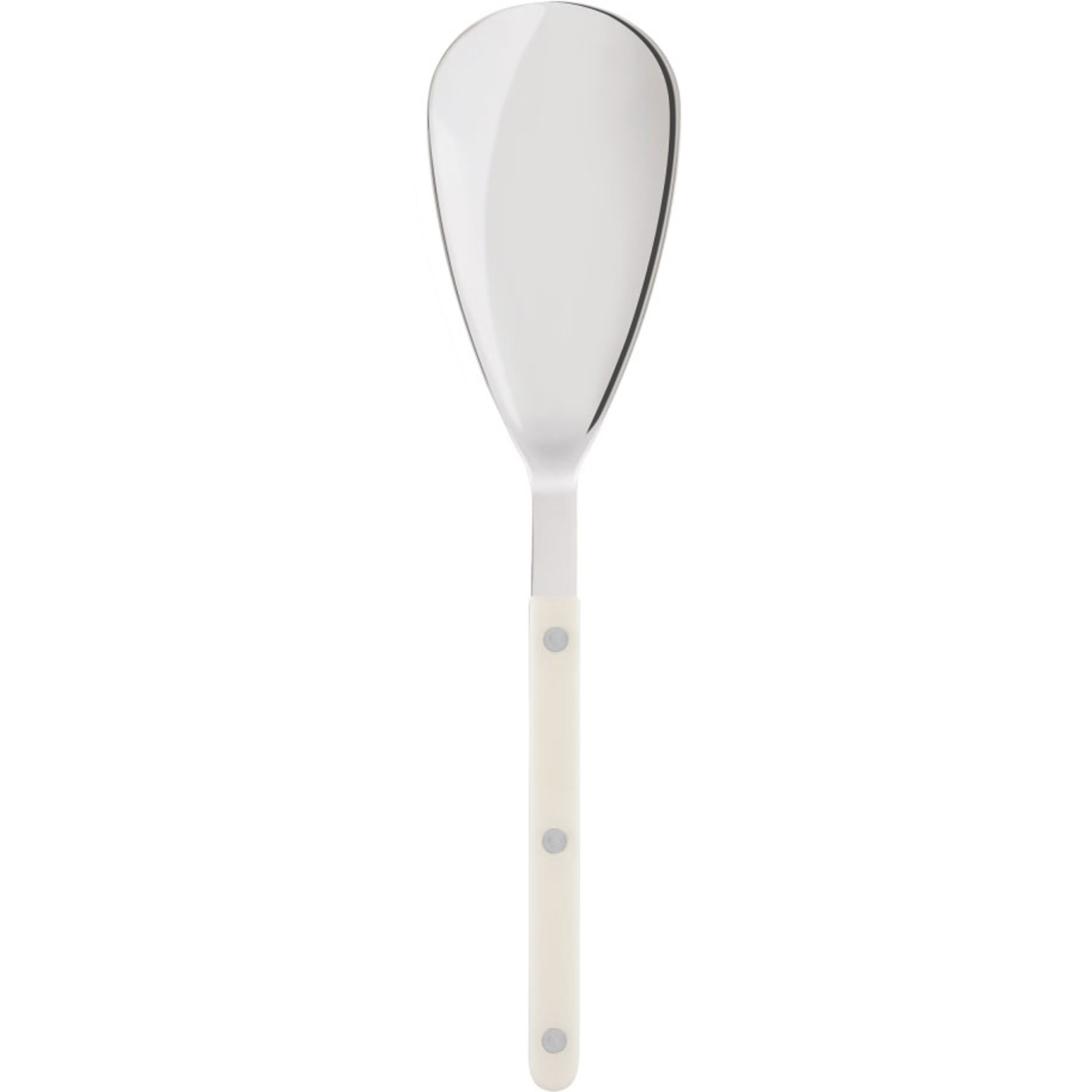 Bistrot Solid rissked 27 cm, ivory