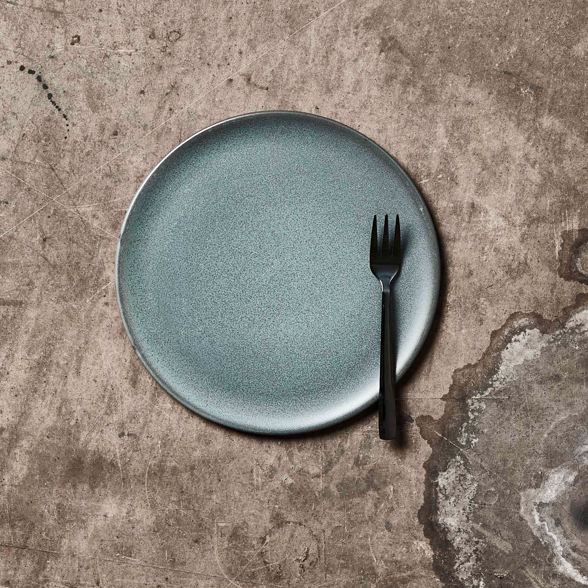 RAW tårtgafflar svart 4 st