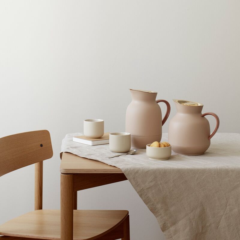 termoskanna 1 liter, te, soft peach