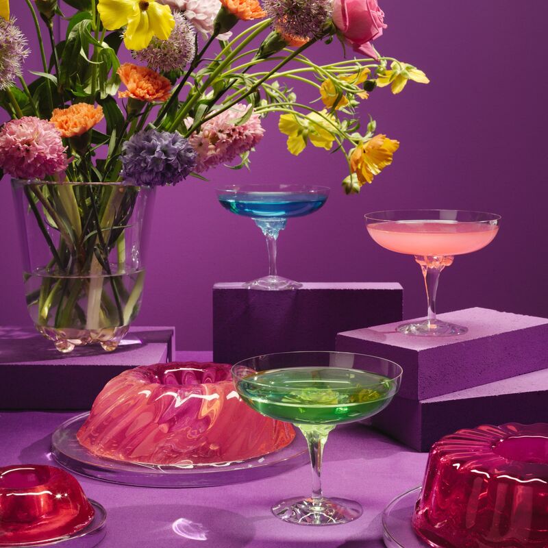 Coupe Glas 32 cl. Rosa