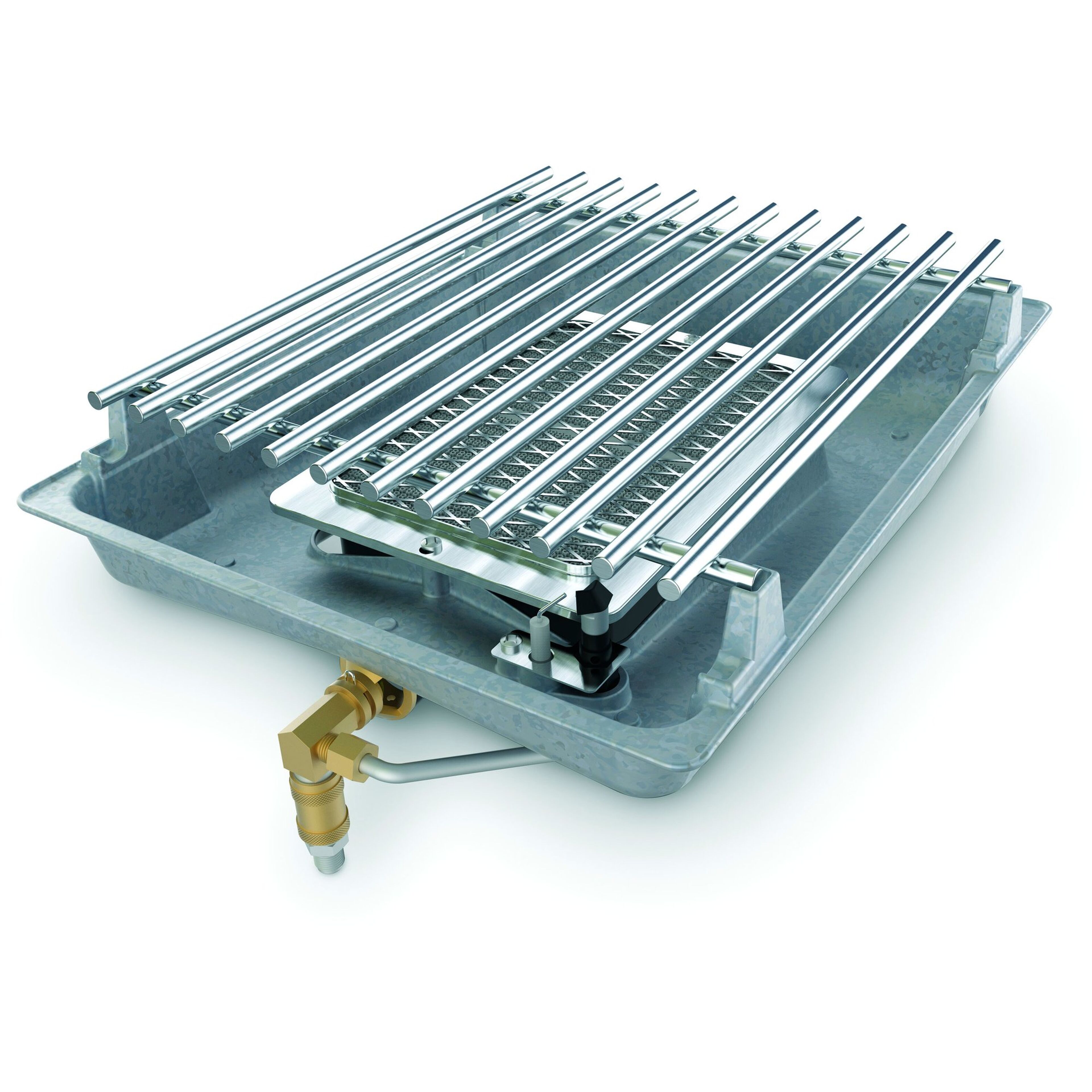 Infraröd sidobrännare 