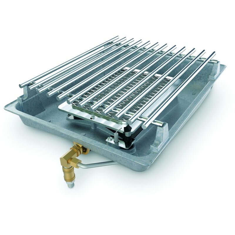 Infrarød sidebrænder 