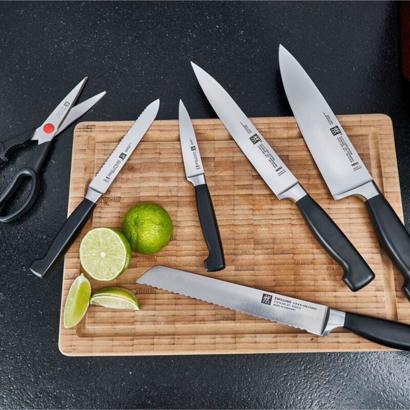 Four Star Selvslibende Knivblok 7 dele