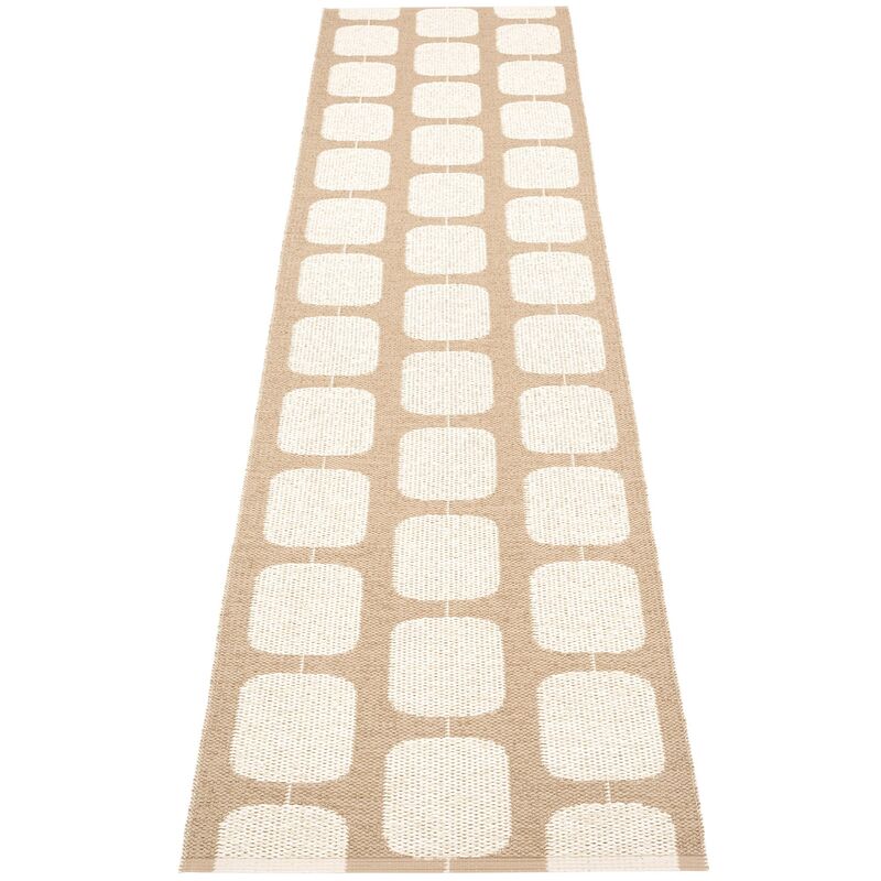 Gulvteppe Sten, 70 x 300 cm., light nougat/vanilla 
