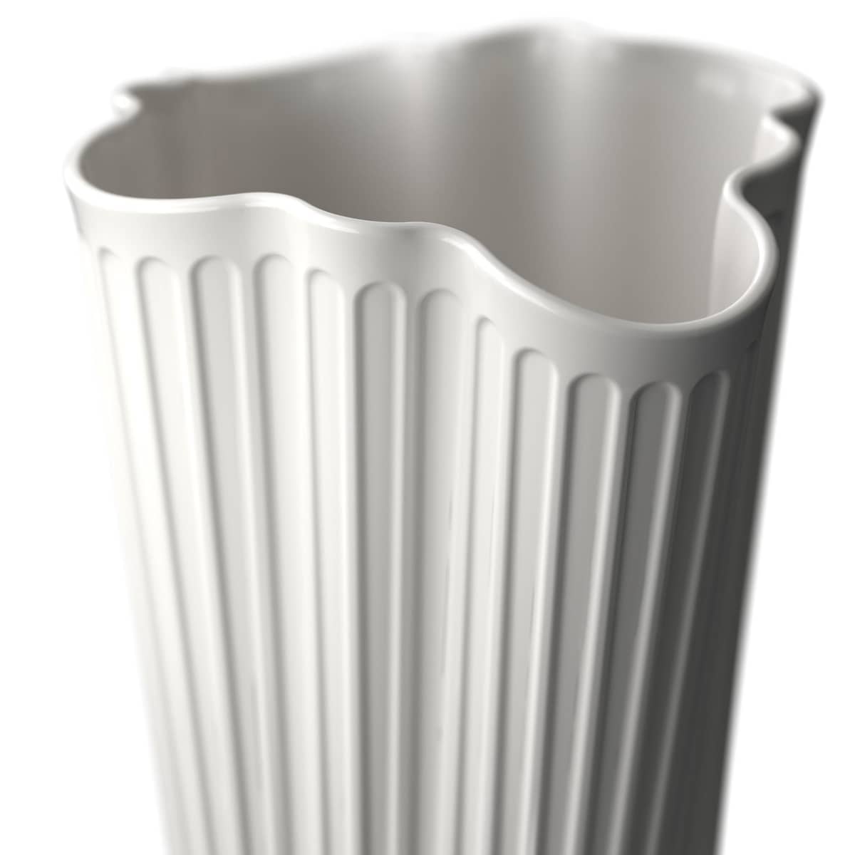 Hammershøi Unfold vase 20,5 cm, hvid