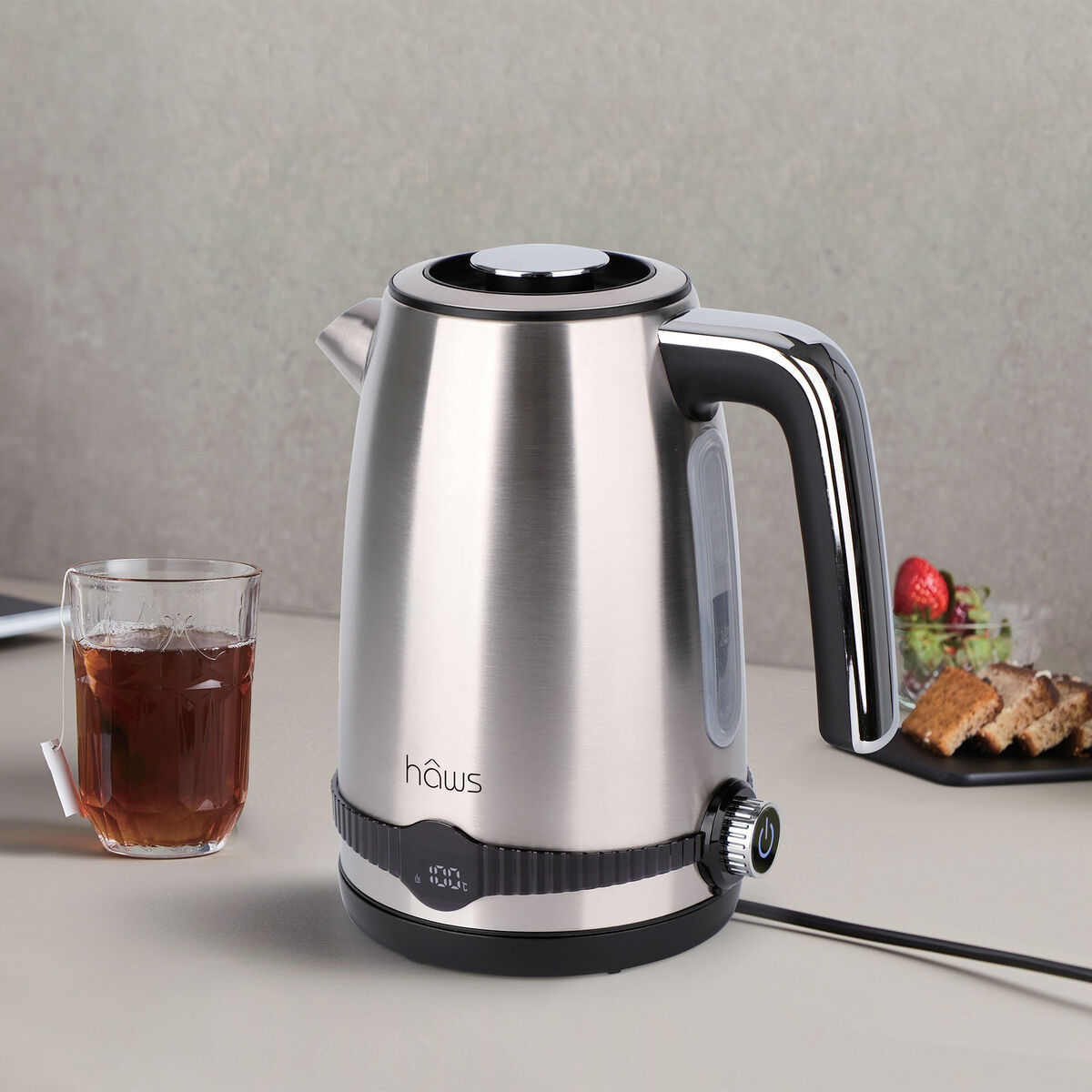 Vattenkokare med 7 temperaturinställningar, 2200 W