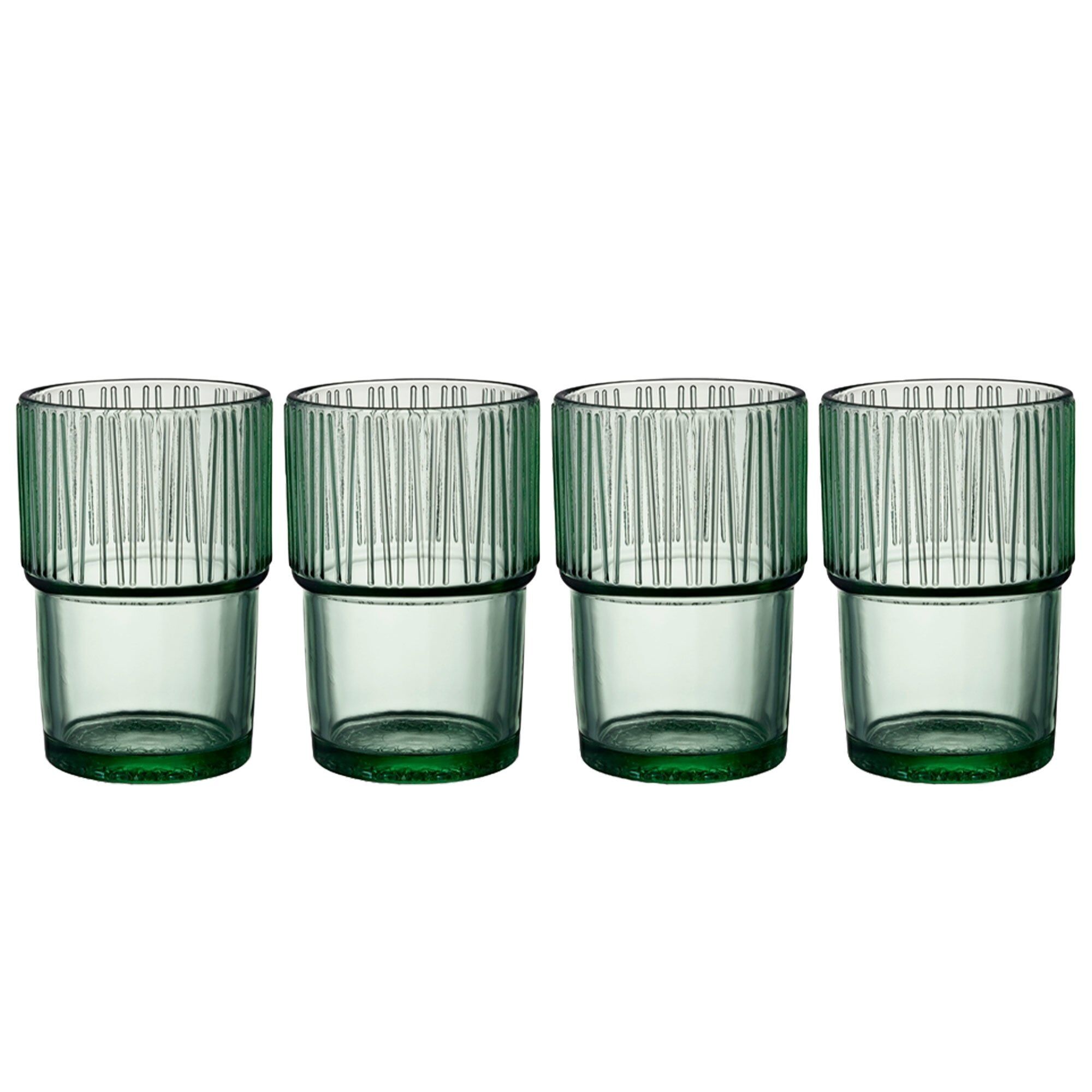 Bitz Kusintha caféglass 38 cl 4-stk. Green