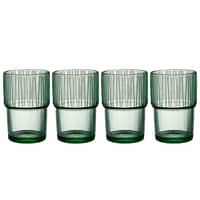 Kusintha caféglas 38 cl 4-pack, grön