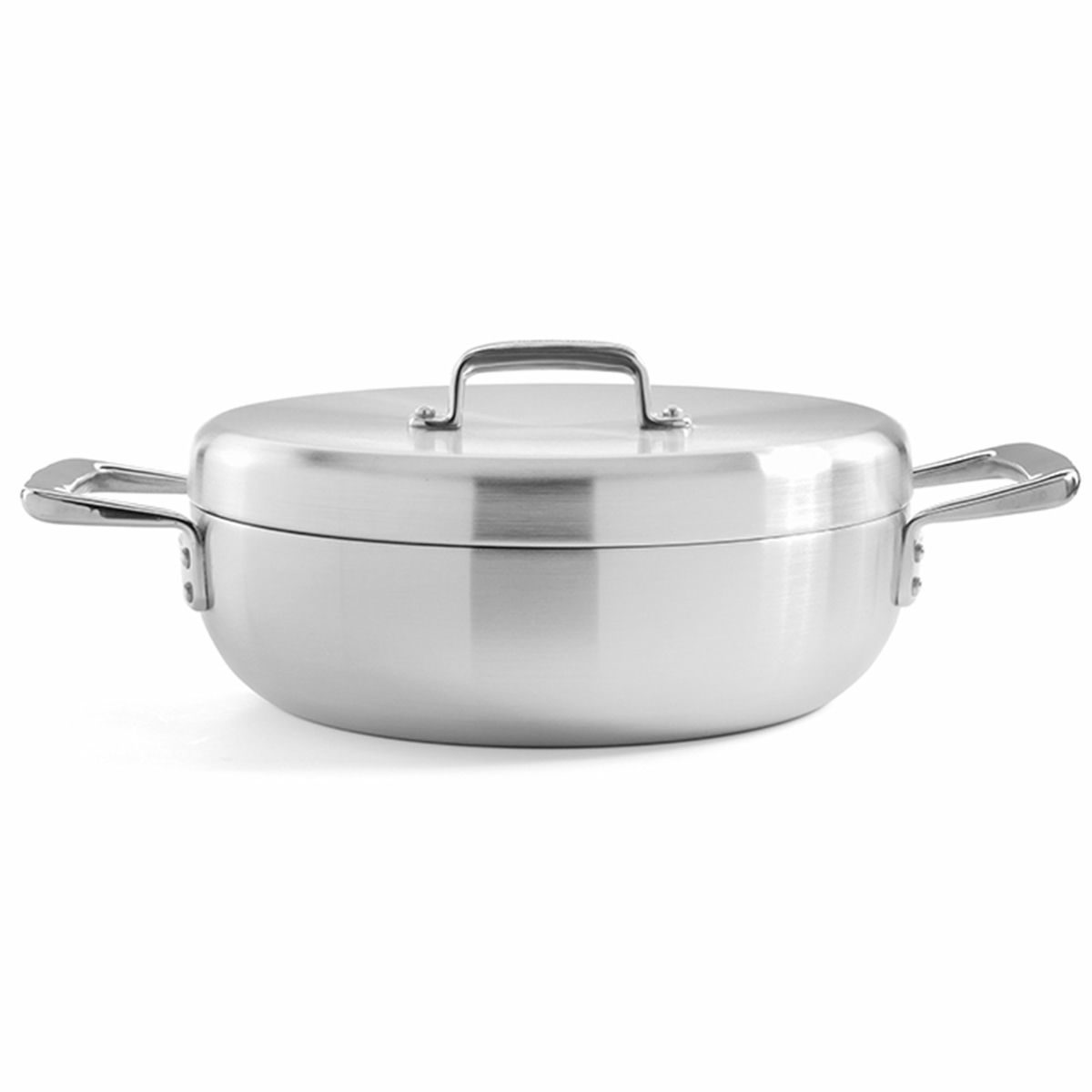 Samuel Groves Serveringspande med låg 28 cm, rustfrit stål