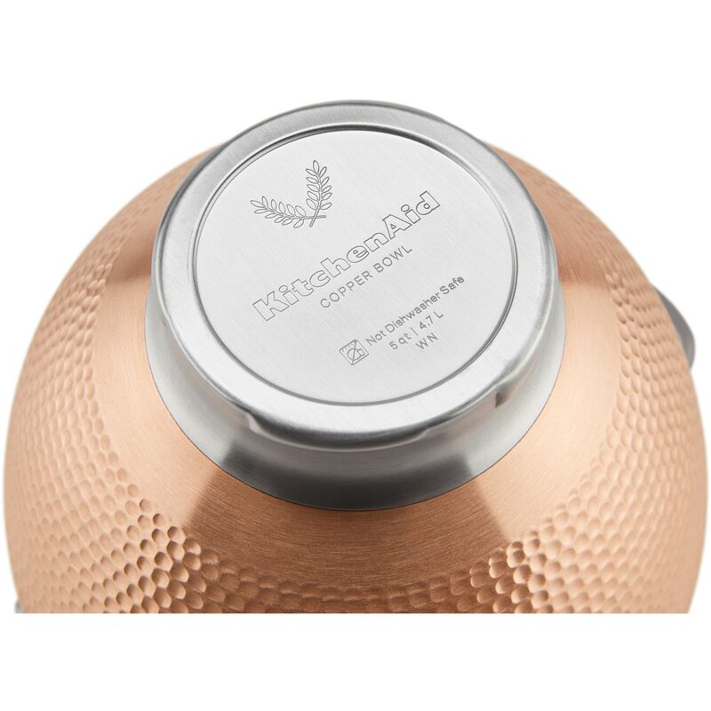 Bolle 4,7 liter, hamret kobber