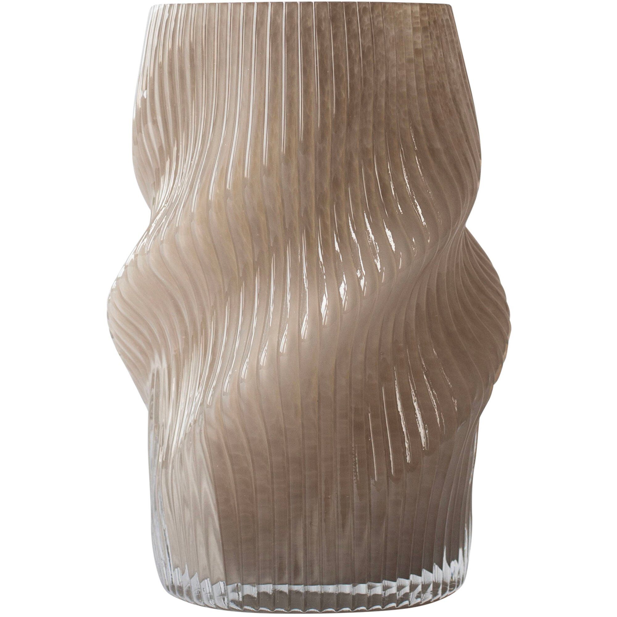 Tell Me More - Fano vase 25 cm taupe