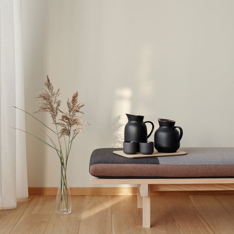 termoskanna 1 liter, te, soft black