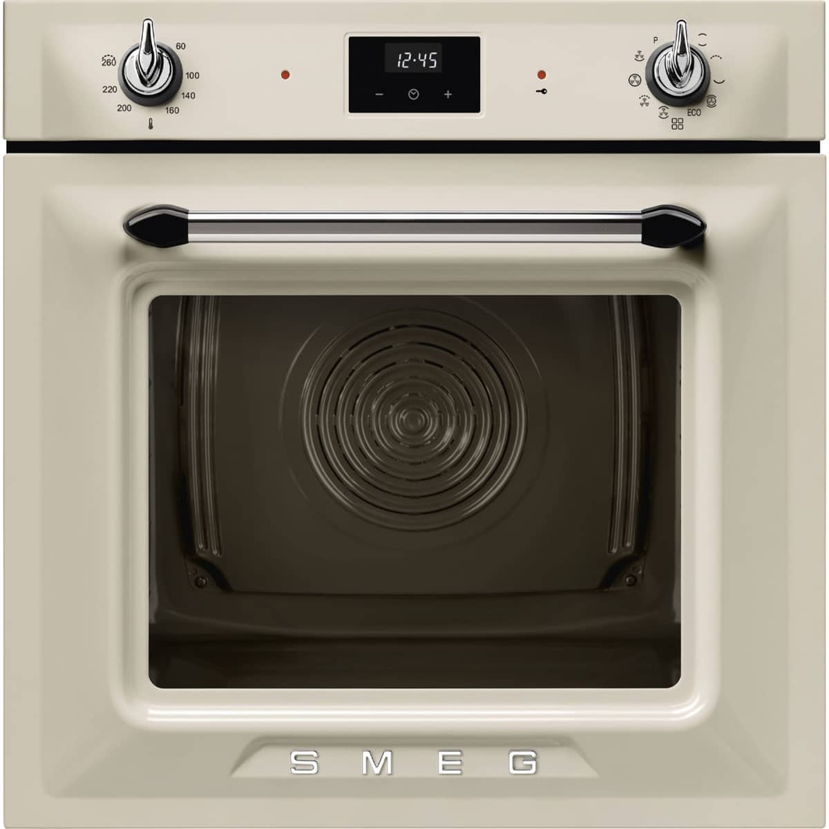 SOP6900T innbygget ovn, 68 liter, creme