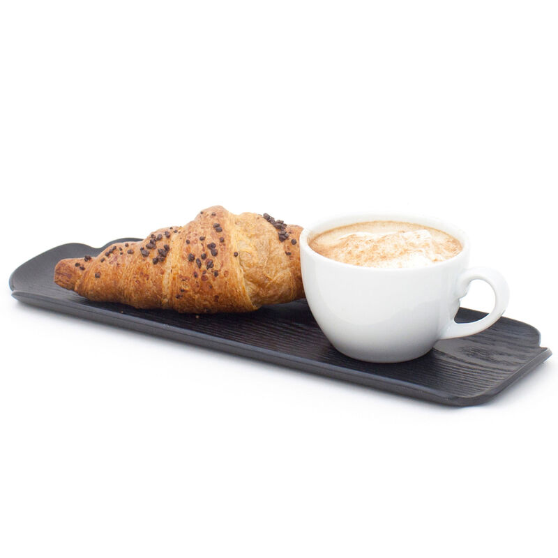 Bosign Leaf Træbrik, sort