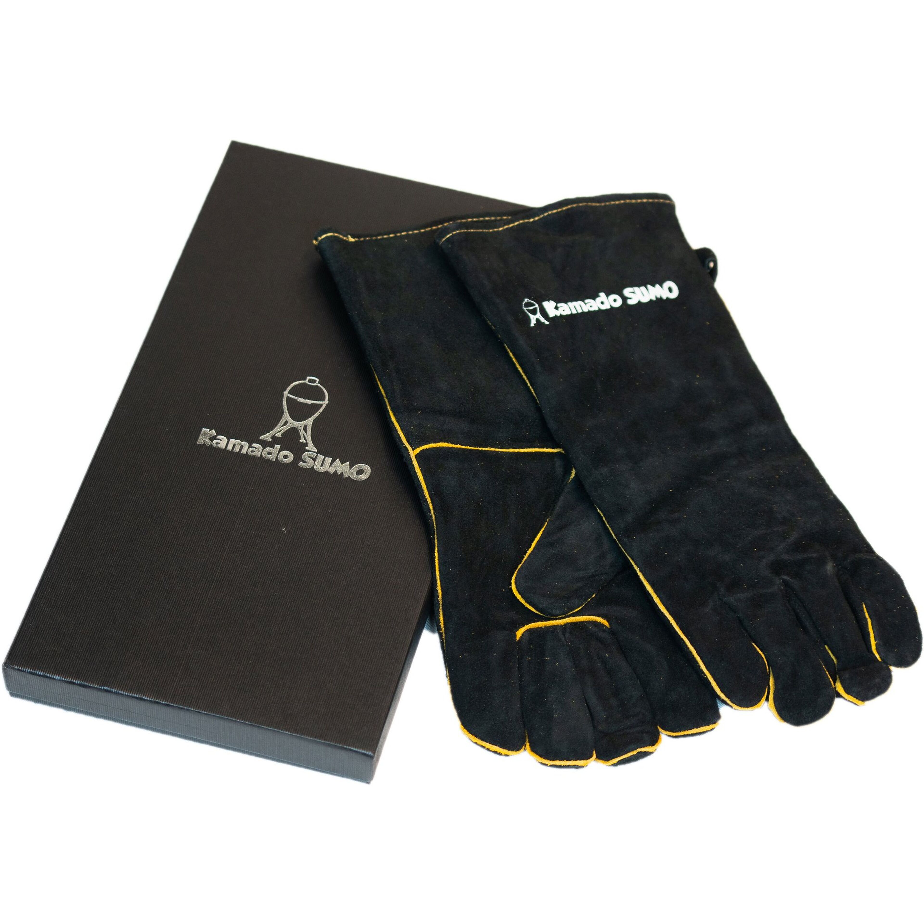 Premium grillhandskar i läder