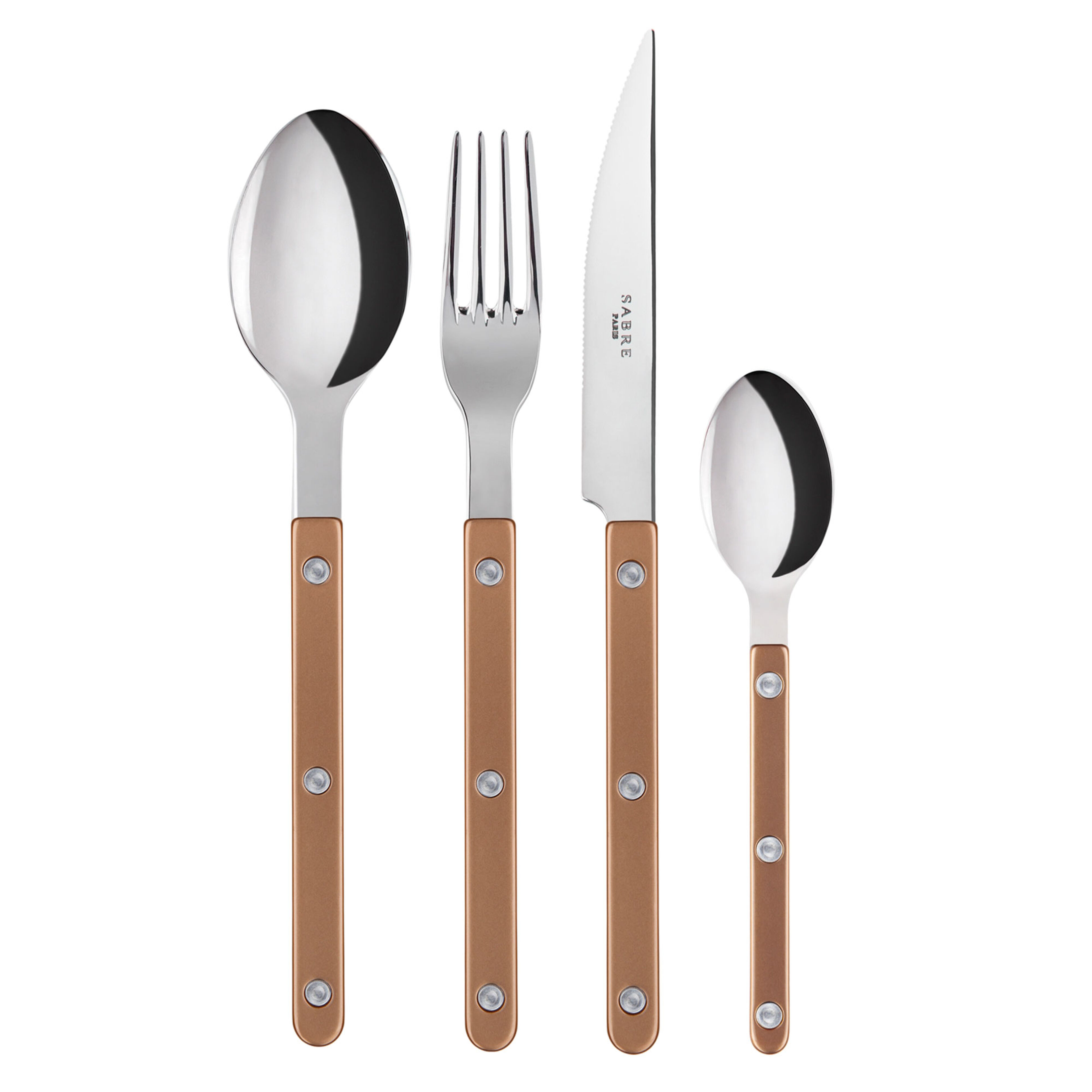 Sabre Bistrot Pearly aterinsetti 4 osaa, karamelli