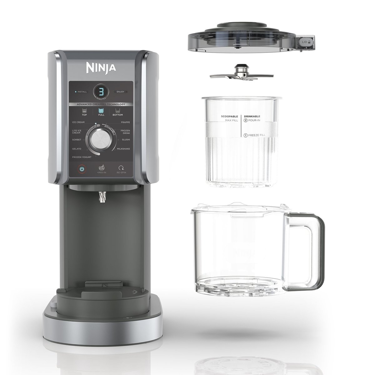 NC501EU Creami Deluxe 10-In-1 jäätelökone