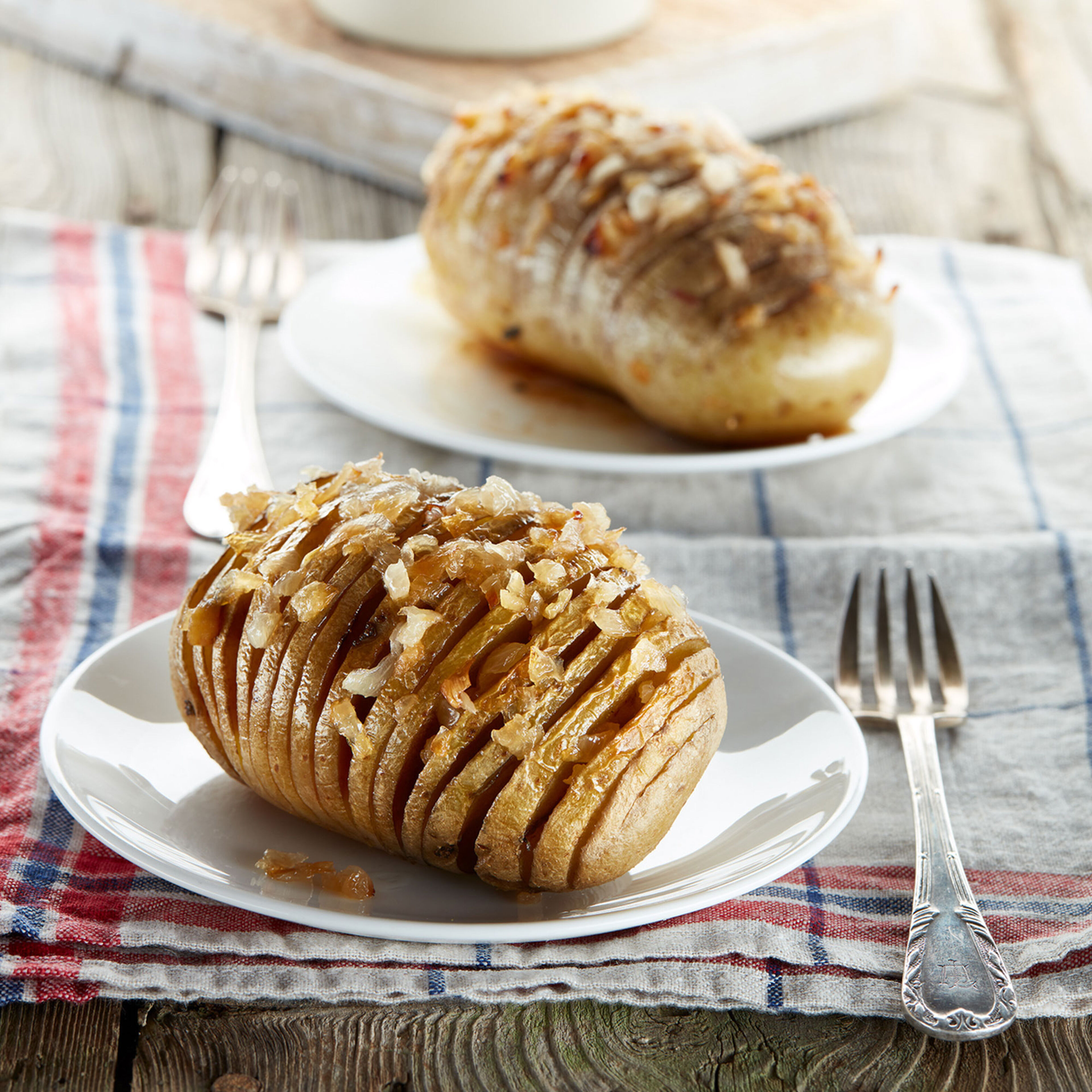 Hasselback-skærer, terracotta