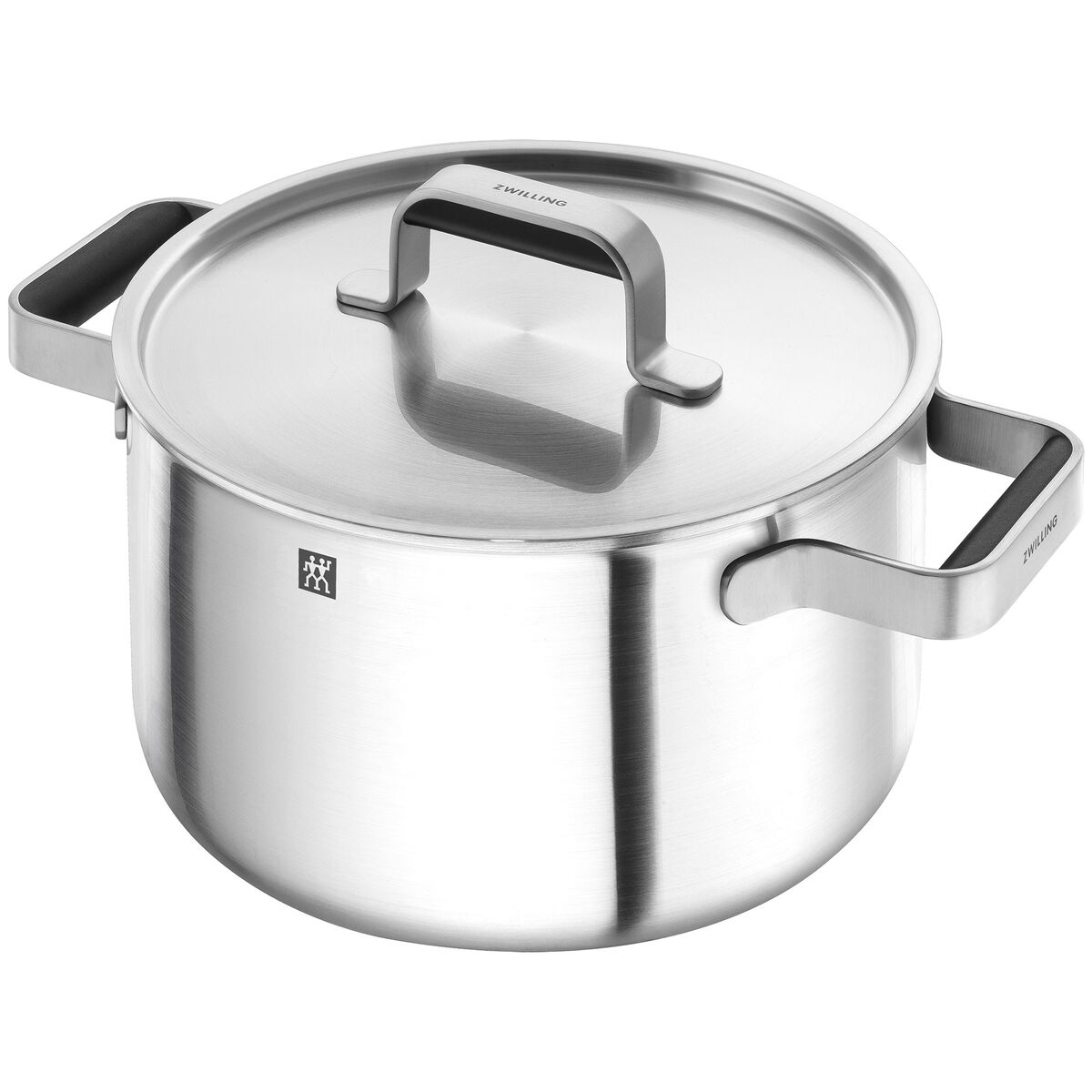 Pure grytesett 5 deler + 4 lokk, rustfritt stål