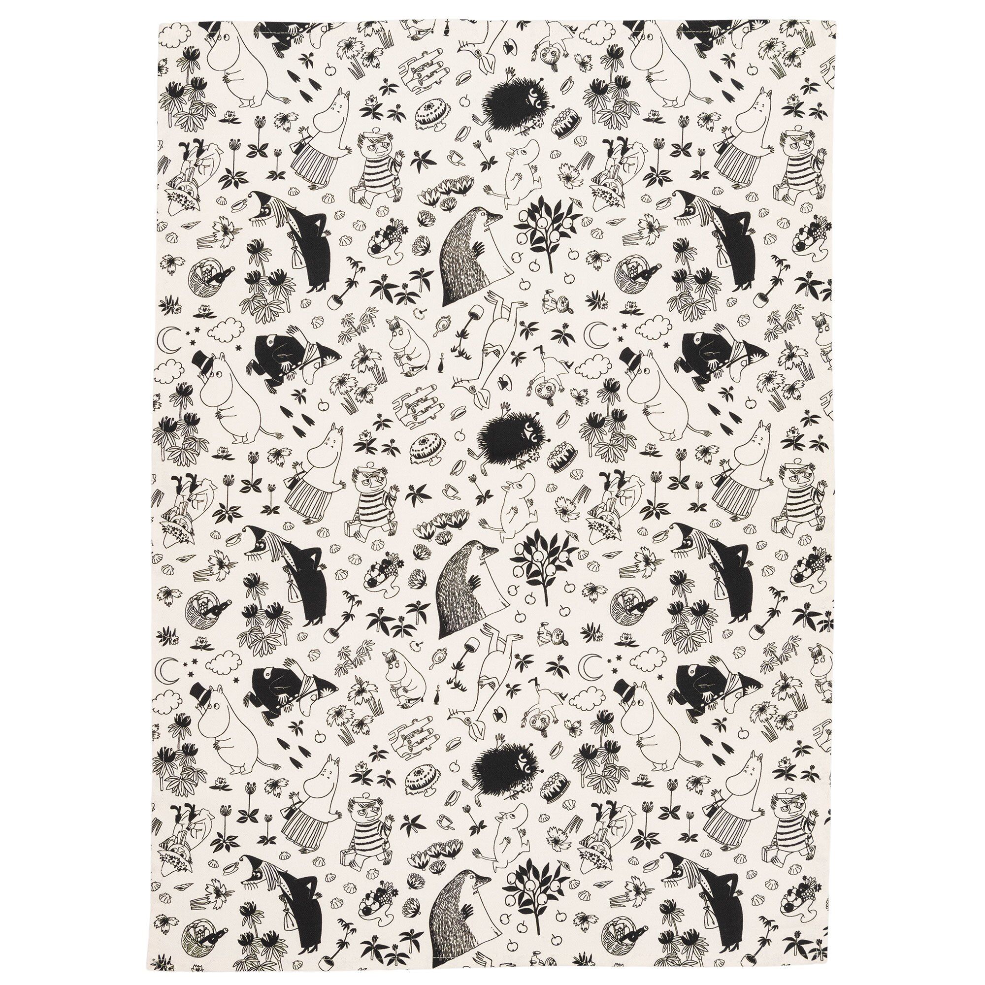 MoominArabia - Mummi kjøkkenhåndkle 50x70 cm 2 stk offwhite
