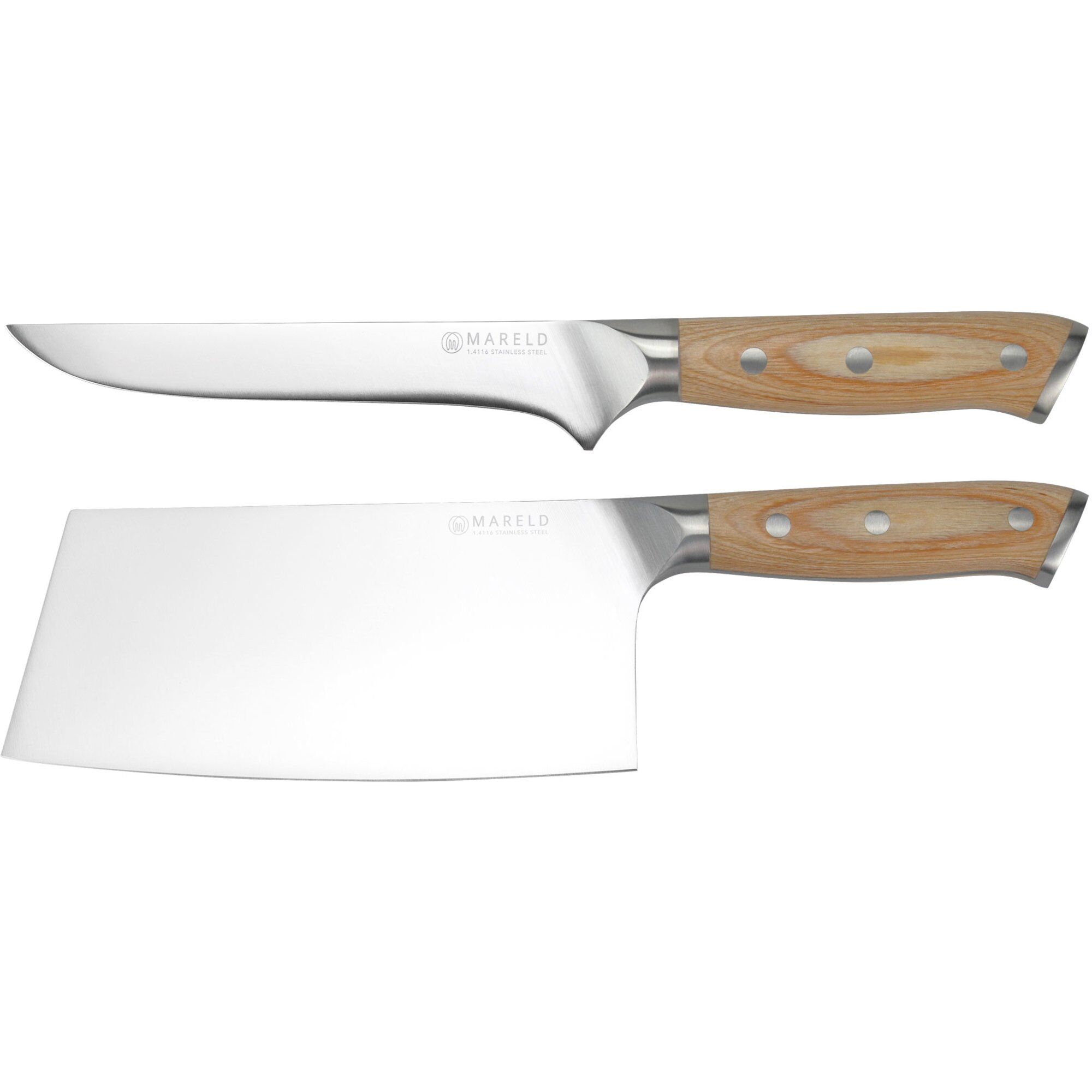 Knivset, 2 delar