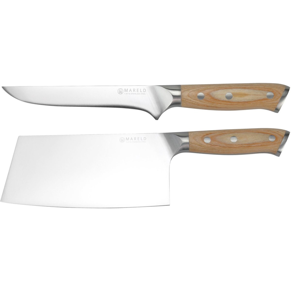 Knivsett med to kniver i europeisk tradisjon