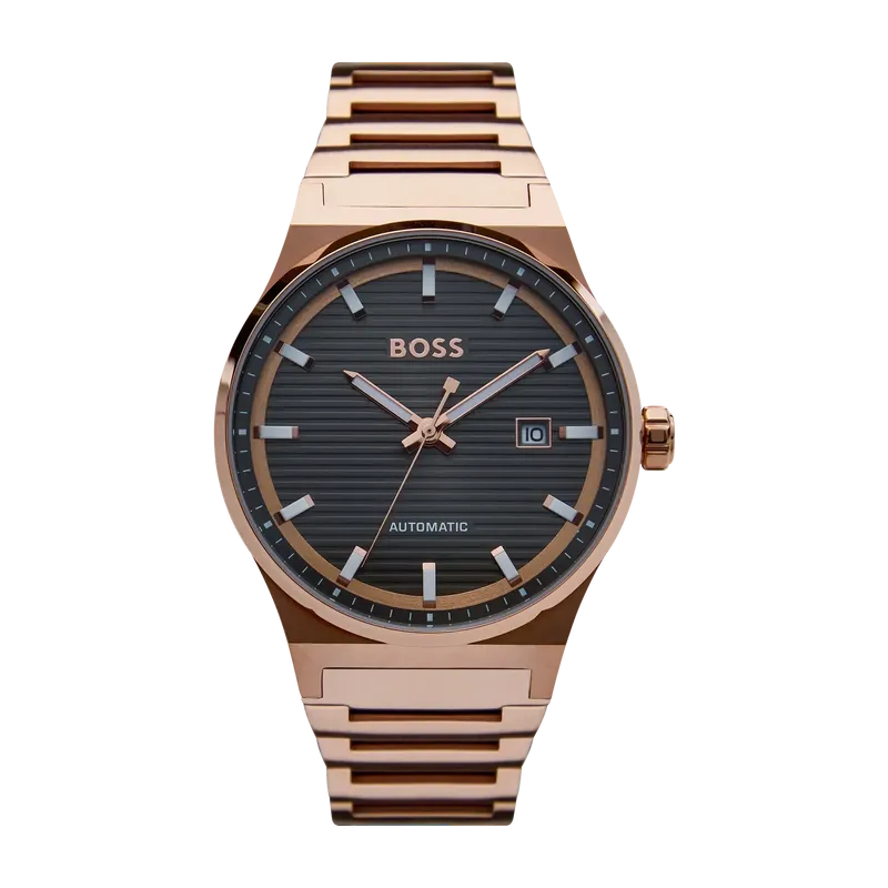 Candor Automatic Men's Watch Rose Gold