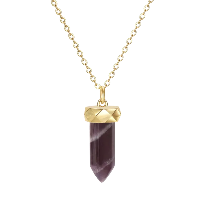The Manifest Necklace Purple 43cm