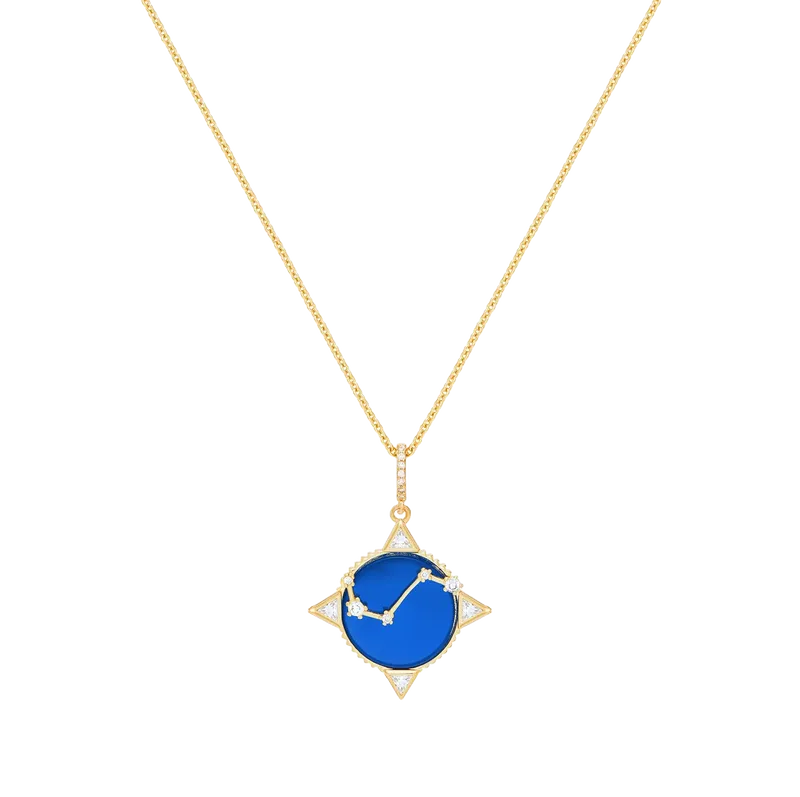 Written In The Stars - Aries Necklace Blue 40cm