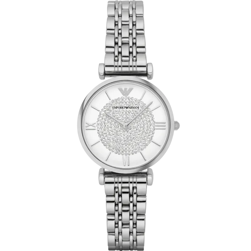 Gianni T-Bar Watch Silver 32mm
