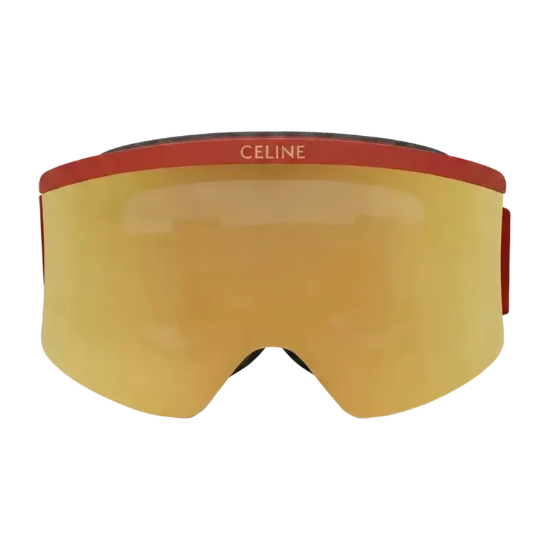Ski Mask Sunglasses Red