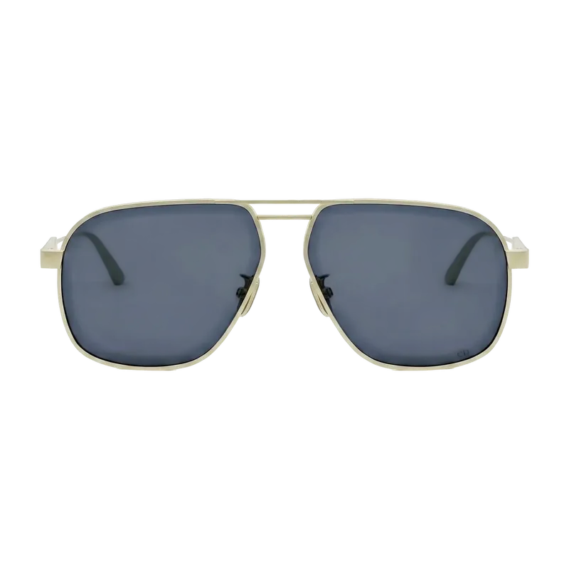 Cannage Square Sunglasses Gold