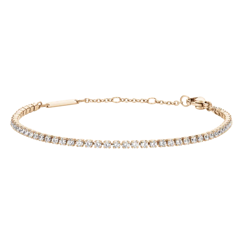 Classic Tennis Bracelet Rose Gold