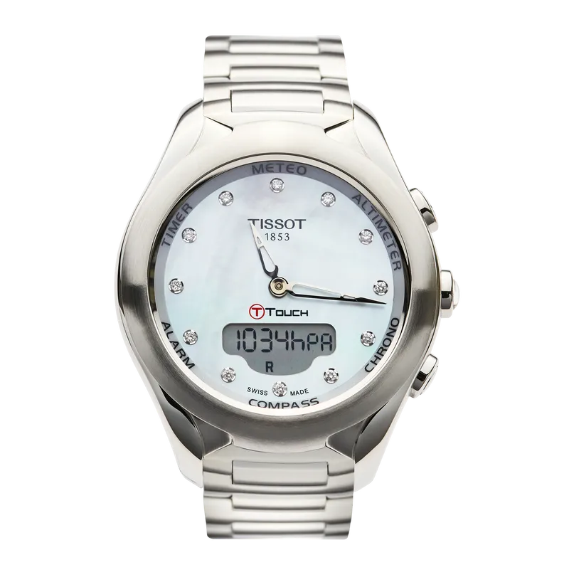 T-Touch Expert Solar Lady Mother of Pearl White