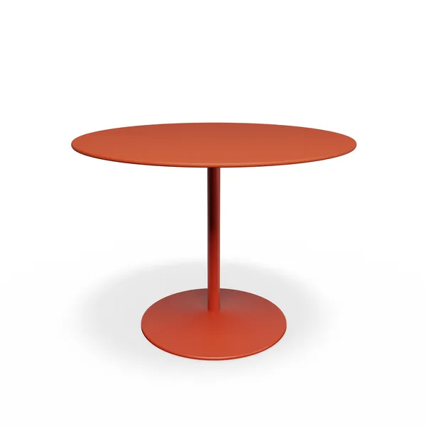 Panton Café & Dining Table Ø100 0789N-Rosso Namib Nano Laminate