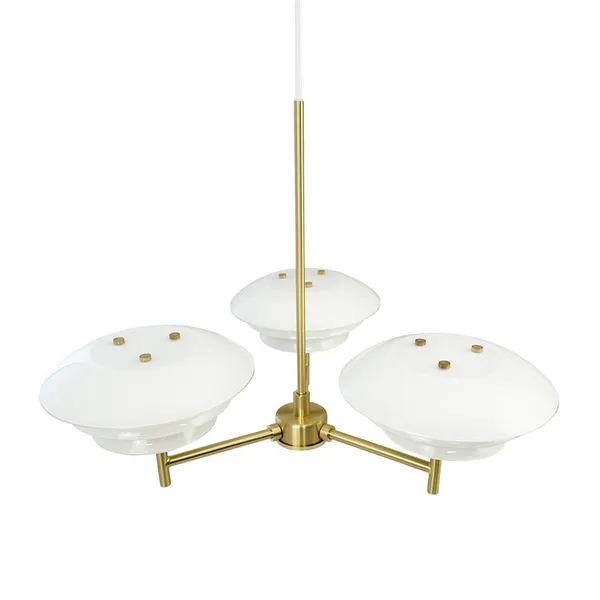DL20 Chandelier Messing/Opal