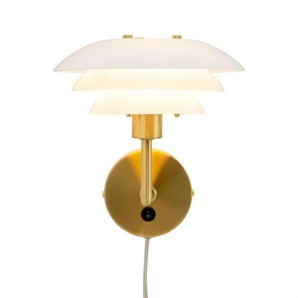 DL20 Wall Lamp Brass/Opal