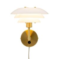 DL20 Wall Lamp Brass/Opal