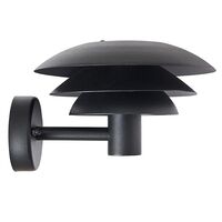 DL20 Outdoor Wall Lamp Black