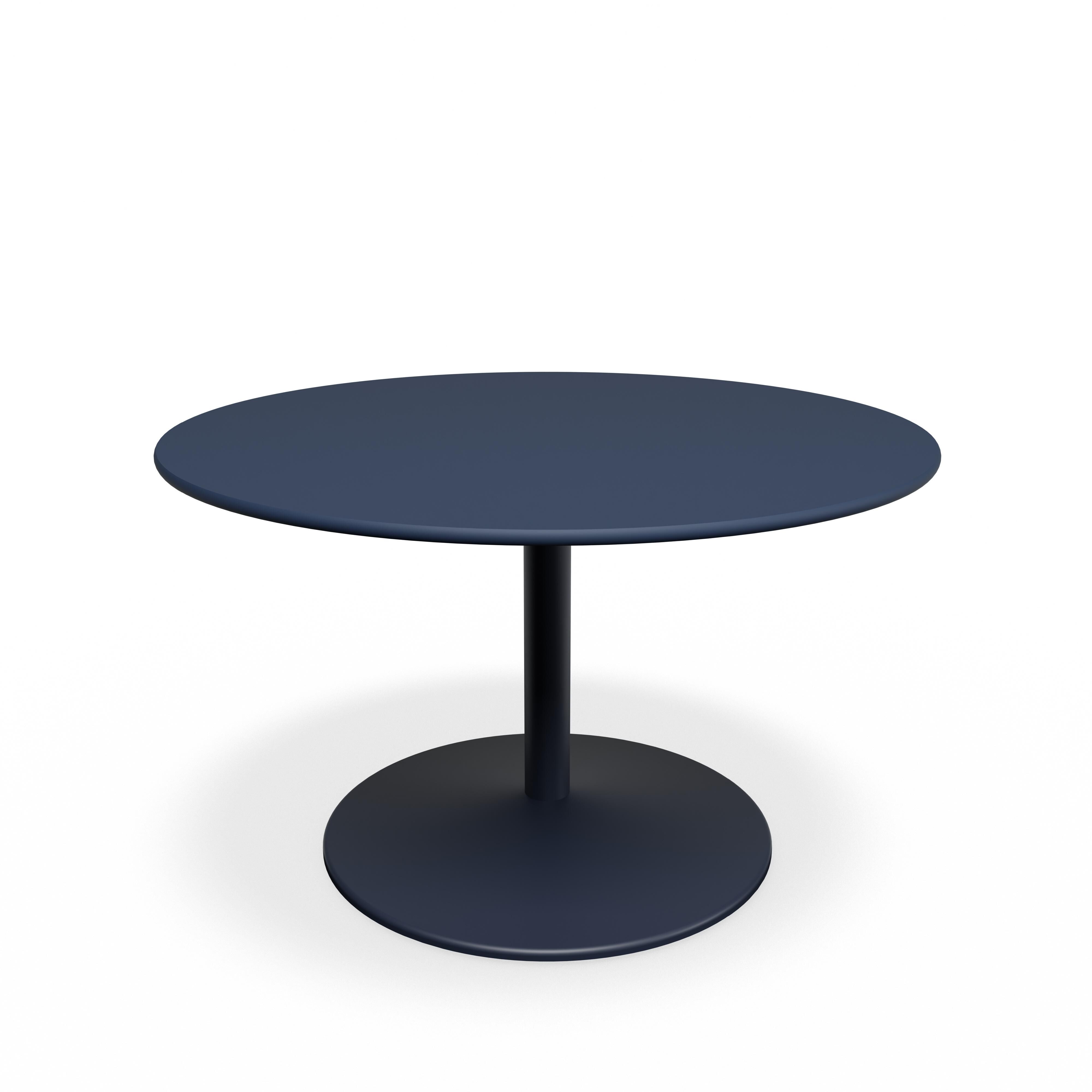 Panton Sofabord Ø75 0754N-Blue Fes Nano Laminate